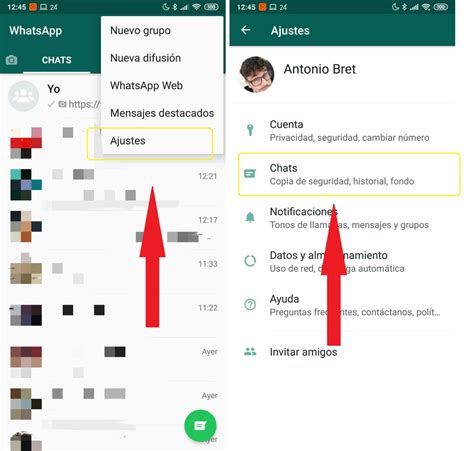 cargar copia de seguridad whatsapp.